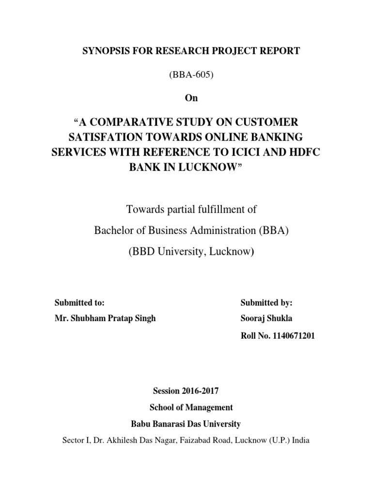 research paper on customer satisfaction towards online banking
