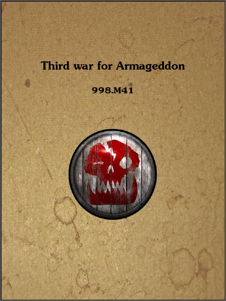 Third War For Armageddon | PDF | Military Science | Military