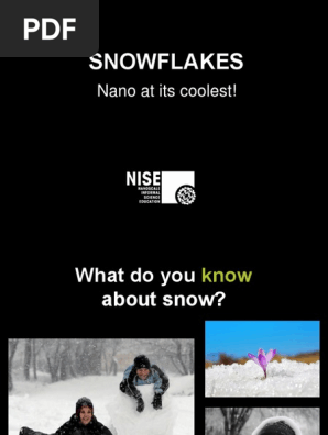 Snowflakes Presentation May10
