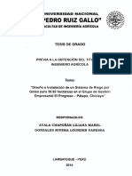 Diseño de Riego Por Goteo - Aji Paprica PDF