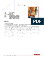 Lasagna PDF