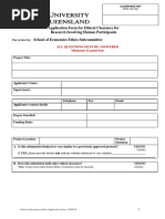 University of Malta University Research Ethics Committee: Check List To ...