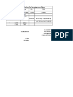 Minimum Thickness Calculation For Vacuum Pipes