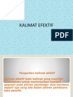 Kalimat Efektif