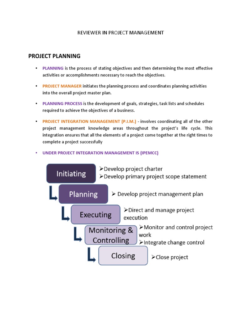 Project Planning and Management Guide | PDF | Project Management | Risk