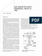 Analy Ically Based Asphalt Pavement Design A D Rehabilitation: Theory To Practice, 1962-1992