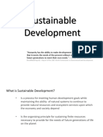 Sustainable Development