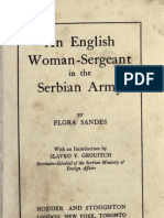 An English Women-Sergeant in The Serbian Army (1916.) - Flora Sandes