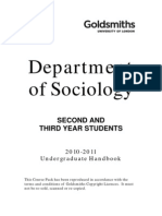 2010-11 Undergraduate Handbook