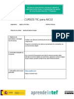 Plantilla Recursos TIC para AICLE
