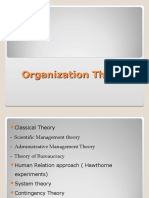 Org Theories