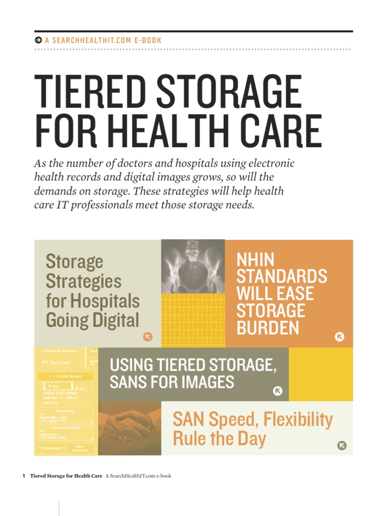 SHealthIT Tiered-Storage Final | PDF | Electronic Health Record ...
