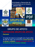 Grupos de Apoyo Turismo Gonzalo