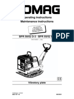 Bomag BPR 50 User Manual PDF