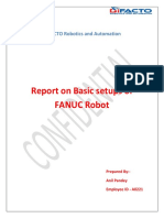 Report On Basic Setups of Fanuc Robot: Difacto Robotics and Automation