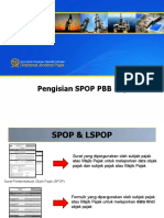 Materi Pengisian SPOP Migas