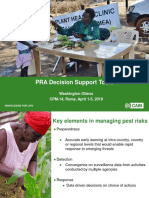 Washington Otieno Presentation on Pest Risk Analysis Tool at Commission on Phytosanitary Measures, Rome 2019