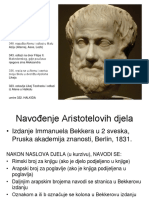 Aristotel Sazetak