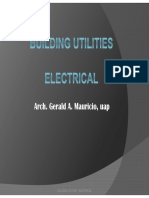 Arch. Gerald A. Mauricio, Uap: Building Utilities - Electrical