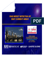 Fine Defect Detection by Eddy Current Array.: Patrick Cabanis