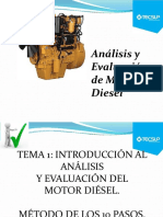 Análisis y Evaluación de Motores Diesel - Tema 01