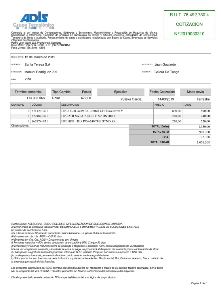 Servidor Rackeable | PDF | Servidor (Computación) | Contabilidad