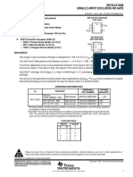 D D D D D: SN74LVC1G86 Single 2-Input Exclusive-Or Gate