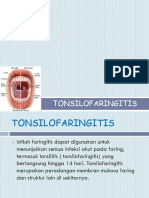 Irena Bangun (Tonsilofaringitis)