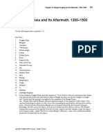 Mongol Eurasia and Its Aftermath, 1200-1500