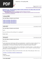 Download PaGaLGuYcom - The Everything of MBA in India and Abroad CAT 2009 GMAT XAT MAT - Best Way to Improve Your Vocab1 by Vishal Gajjar SN40458008 doc pdf