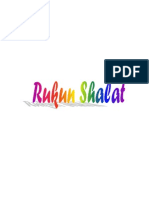 Rukun Shalat