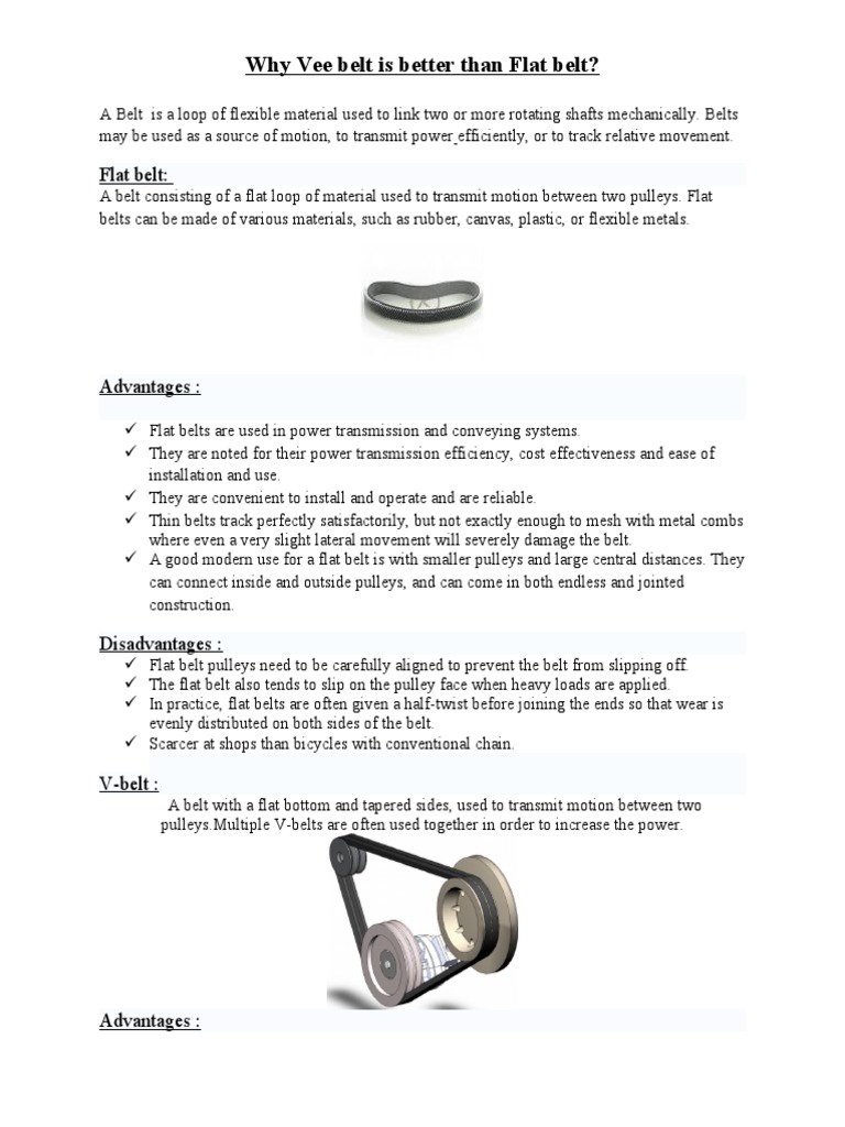 Belts Pdf Belt Mechanical Equipment