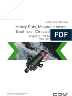 Heavy Duty, Magnetic Driven, Seal-Less, Circulating Pumps: Instruction Manual