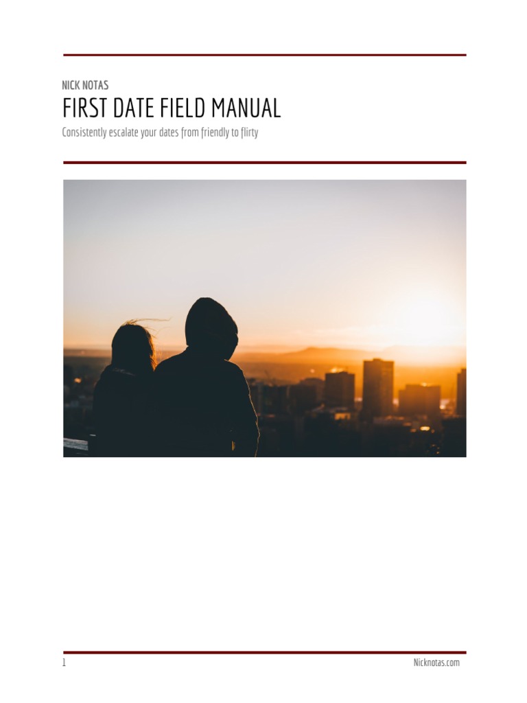 First Date Success Guide by Nick Notas | PDF | Flirting | Sweater