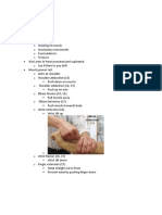 OSCE Neurologic Test