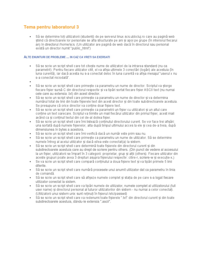 Tema Lab | PDF