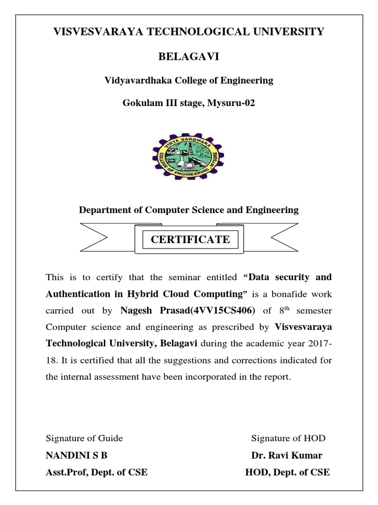 N Certificate | PDF