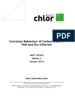 GEST 10 362 Edition 2 (Corrosion Behaviour of Carbon Steel in Wet and Dry Chlorine) PDF