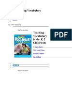 Understanding Vocabulary: Print Email