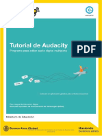Audacity Programa para Editar Audio Digital Multipista