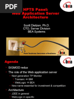 Web App Server Architecture