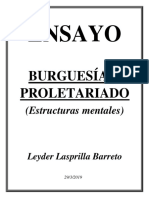Ensayo Burguesía y Proletriado PDF