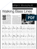 Larry Coryell's Walking Bass Lines