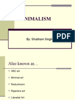 Minimalism: By: Shubham Singh