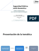 (in)Seguridad Hídrica a Nivel Doméstico, Un Análisis Multidimensional en El Caso de Antofagasta