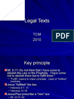 Legal Texts