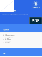 Kubernetes: Technical Overview y Nuestra Experiencia en Restorando