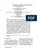 An Integrated Model of Static and Dynamic Measurement For Seat Discomfort