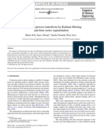 Monitoring Process Transitions by Kalman Filtering and Time-Series Segmentation