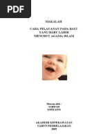 Cara Merawat Bayi Baru Lahir Makalah Bayi  Baru  Lahir 